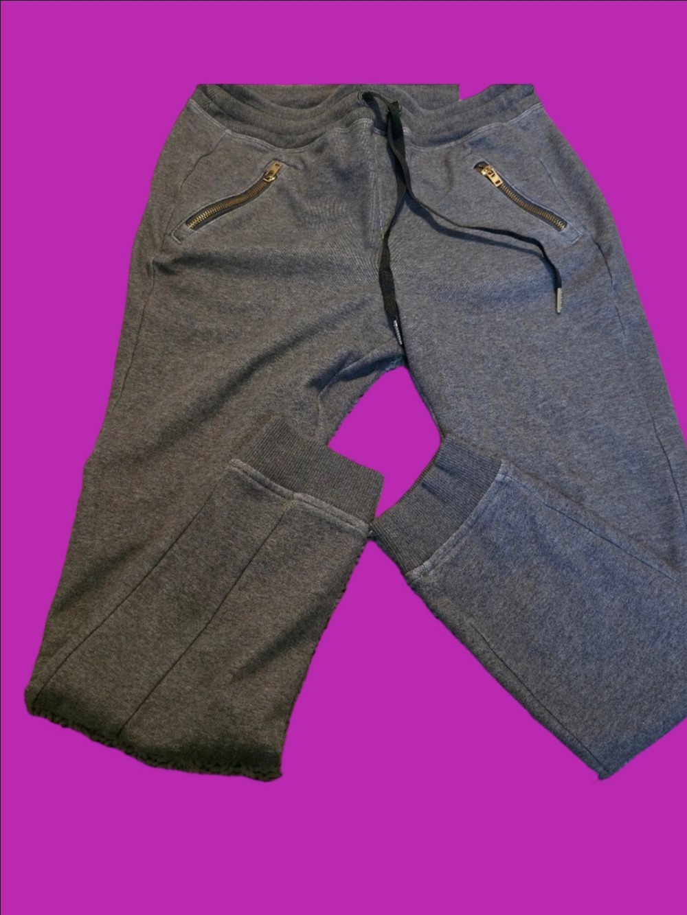 4/$25 Deal! Lole Gray Women's Jogger Pants with Zipper Pockets